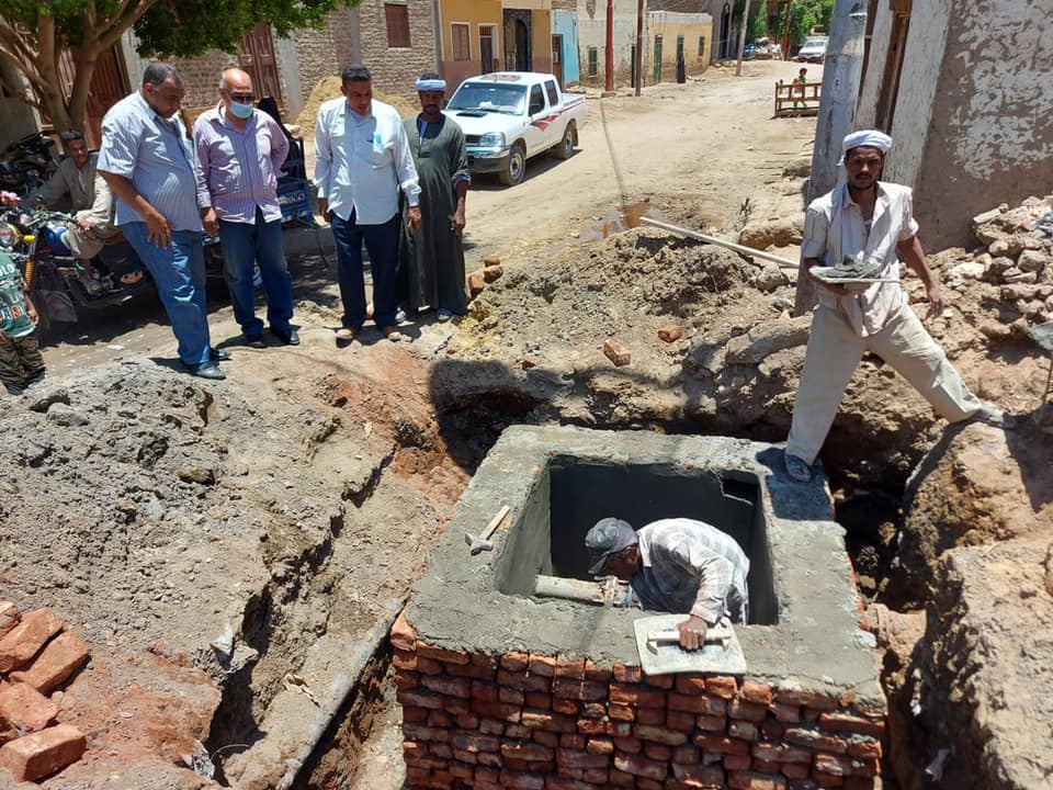 مشروع احلال وتجديد شبكات المياه بالقرى