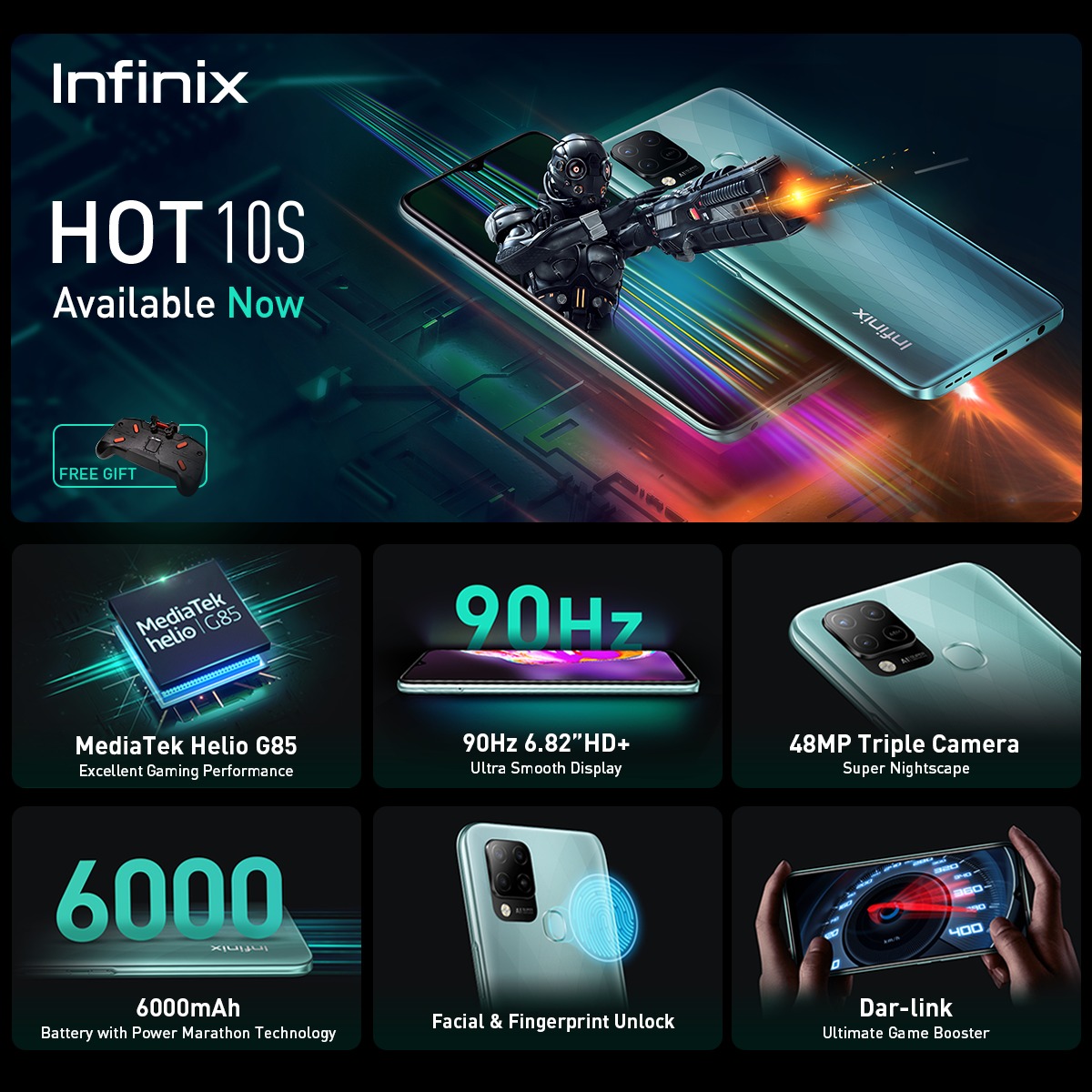 هاتف HOT 10S من Infinix  (2)