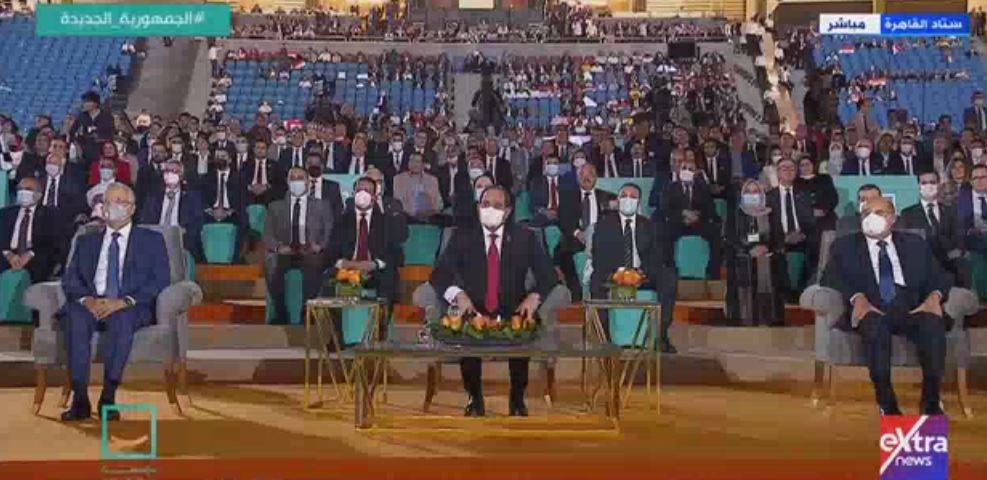 الرئيس السيسى يطلق المؤتمر الأول لمبادرة حياة كريمة (2)