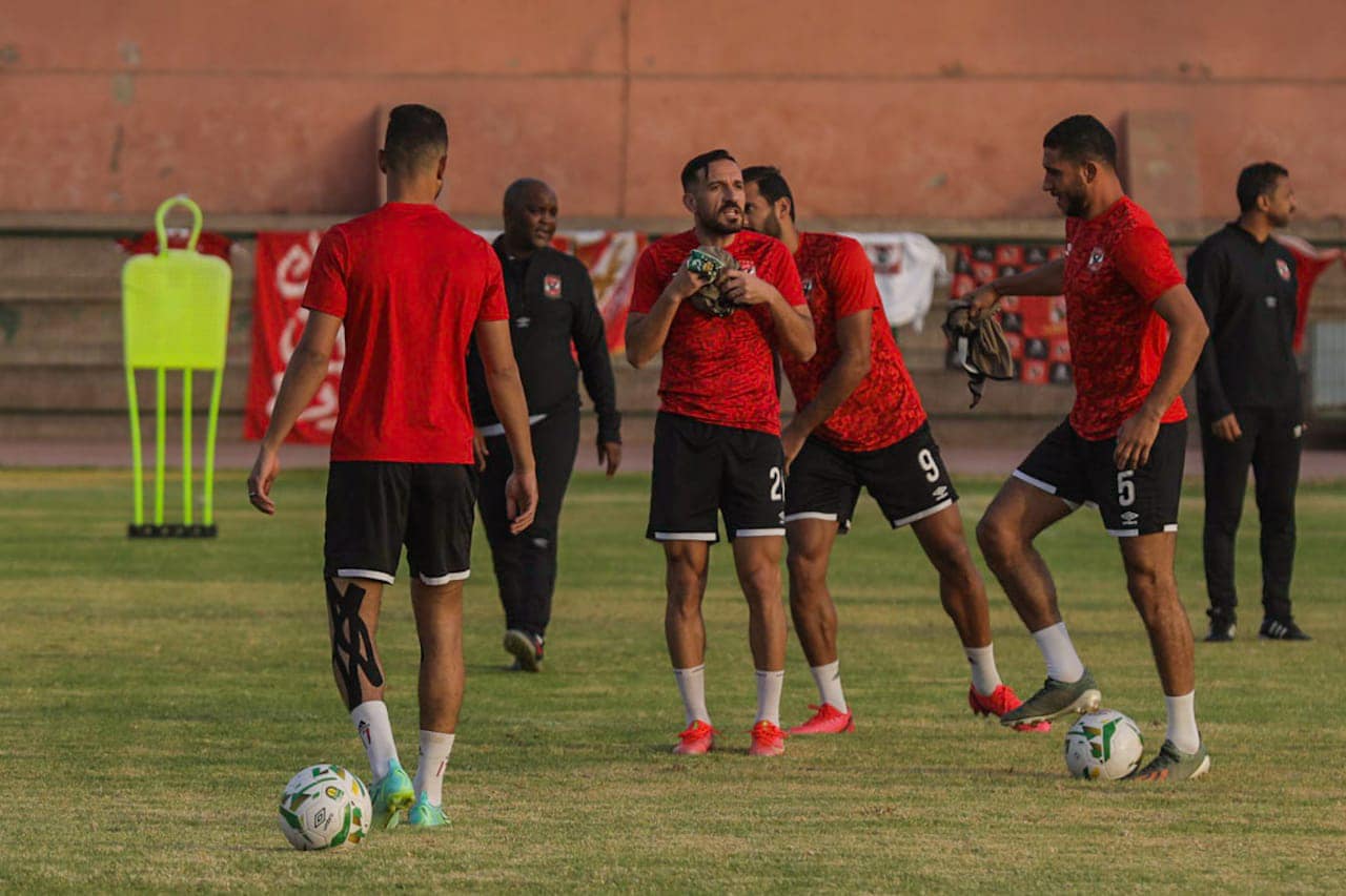 مران الاهلي الاخير بالمغرب (2)