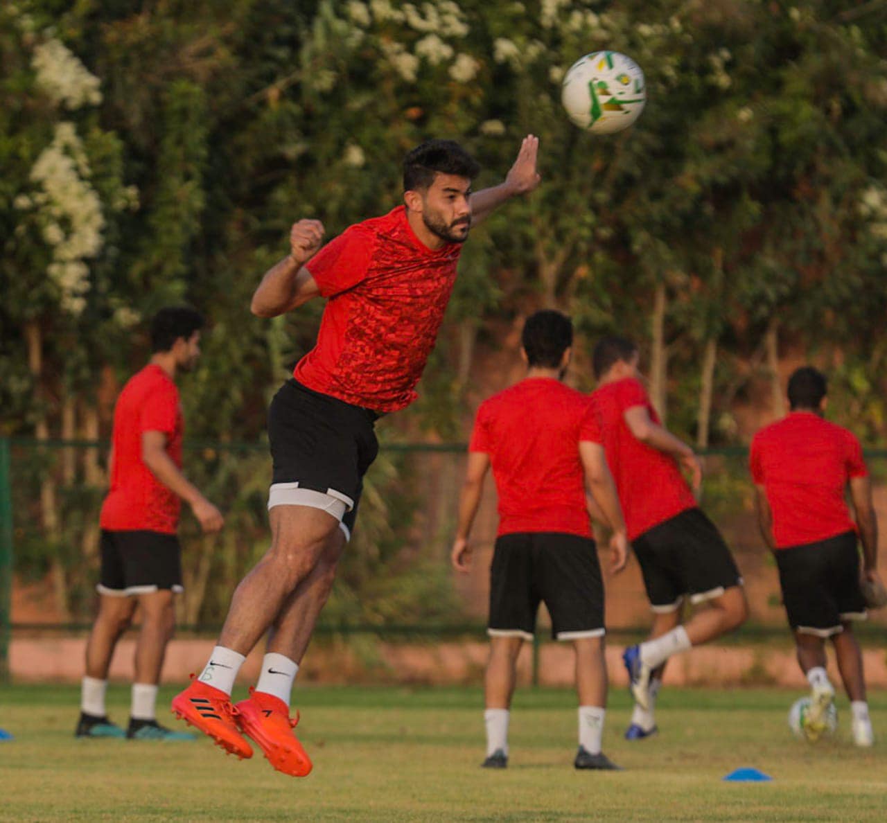 مران الاهلي الاخير بالمغرب (19)