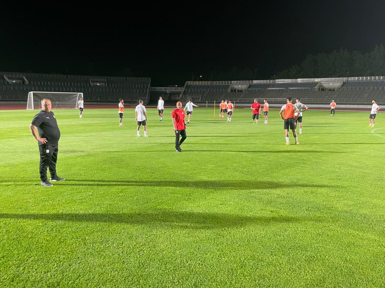 تدريب المنتخب الاوليمبي باليابان (2)