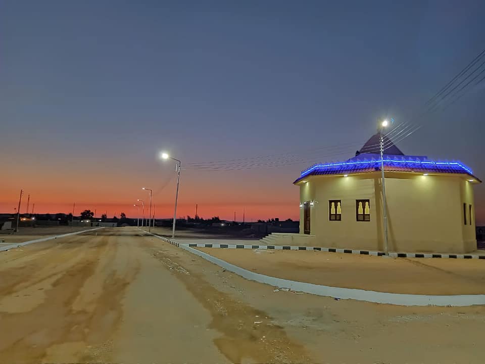 منطقة الشياحة بوسط سيناء ليلا