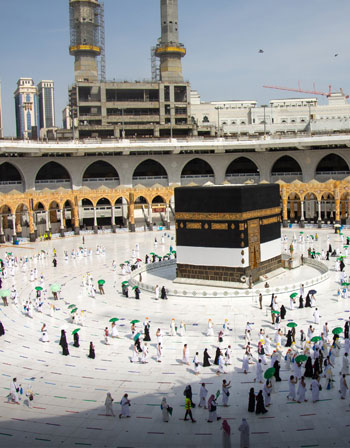 طواف القدوم فى المسجد الحرام  (1)