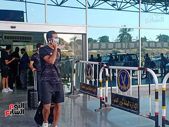استقبال حافل لأبطال أفريقيا بمطار القاهرة (34)