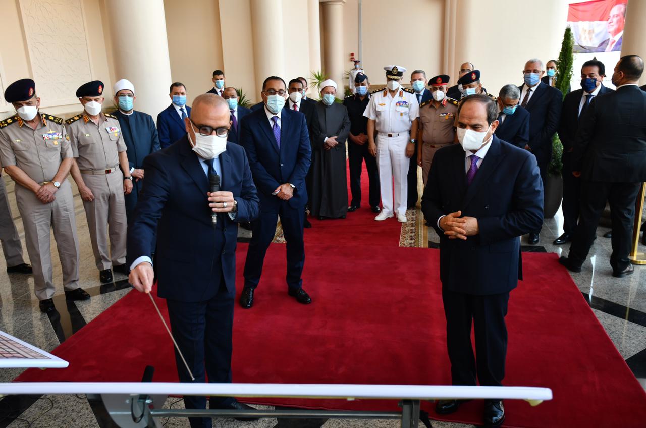 الرئيس السيسي يؤدي صلاة العيد بالعلمين الجديدة.. ويستعرض خطط التنمية والتطوير  (3)