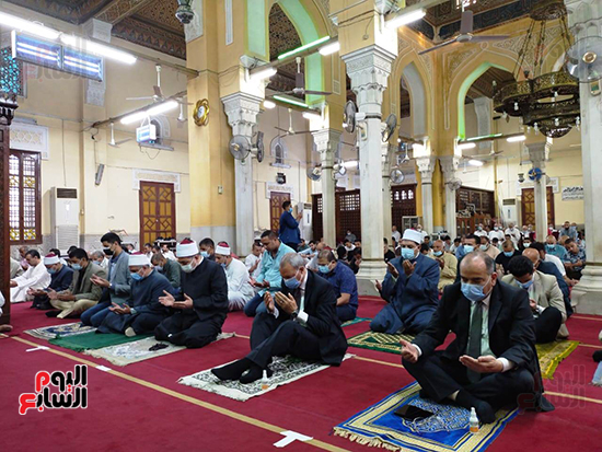 صلاة عيد الأضحى المبارك بمسجد ناصر ببنها