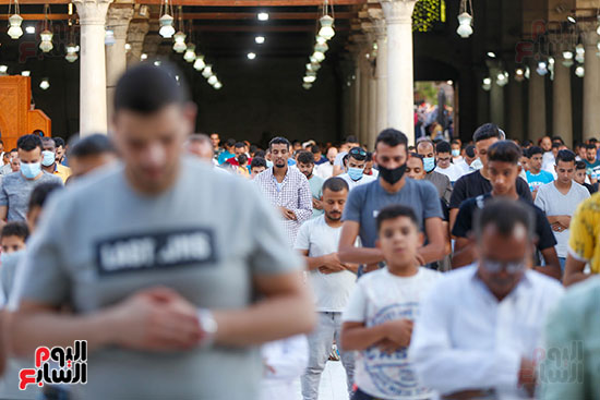 صلاة العيد في جامع عمرو بن العاص (30)