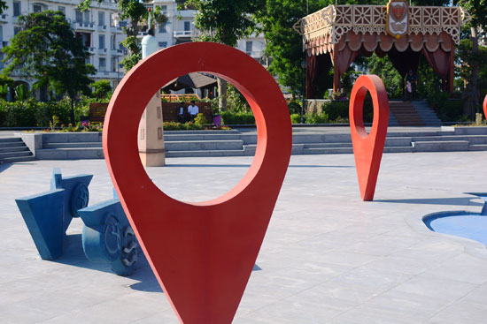 حديقة فريال وشكلها الجمالى