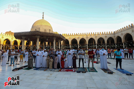صلاة العيد في جامع عمرو بن العاص (9)