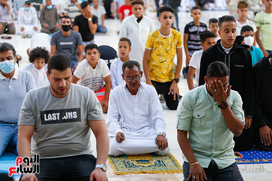 صلاة العيد في جامع عمرو بن العاص (17)