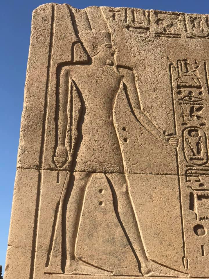 التاريخ الفرعونى على جدران الكرنك