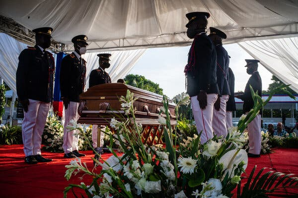 جنازة رئيس هايتى