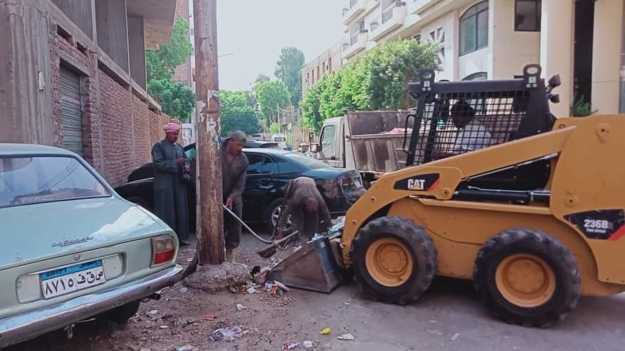 رفع 79 طن قمامة ومخلفات من الشوارع بعد أجازة عيد الأضحى