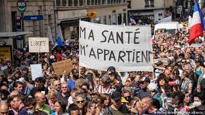 مظاهرات فى فرنسا