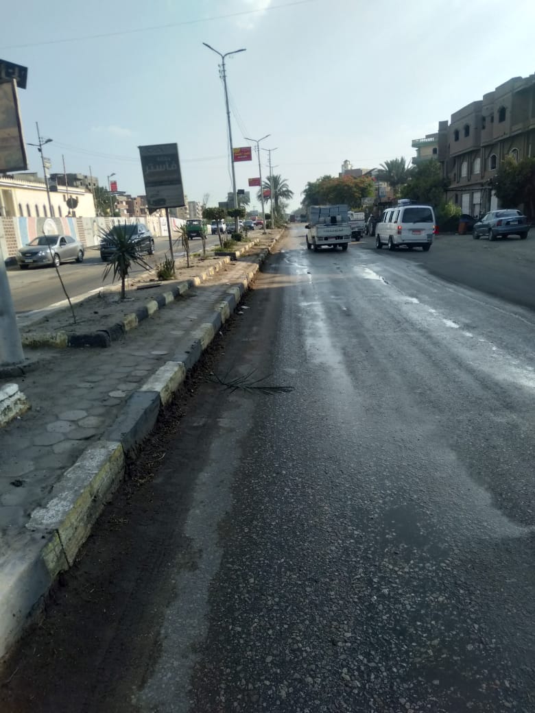 حملة نظافة مكبرة بمداخل مدينة المحلة (6)