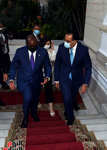 رئيس الوزراء يستقبل نظيره الكونغولى لبحث تعزيز التعاون بين البلدين (4)