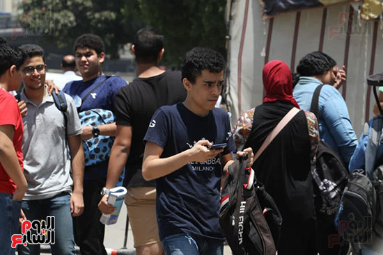 خروج طلاب الثانوية العامة (5)