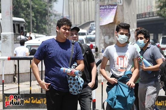 خروج طلاب الثانوية العامة (6)