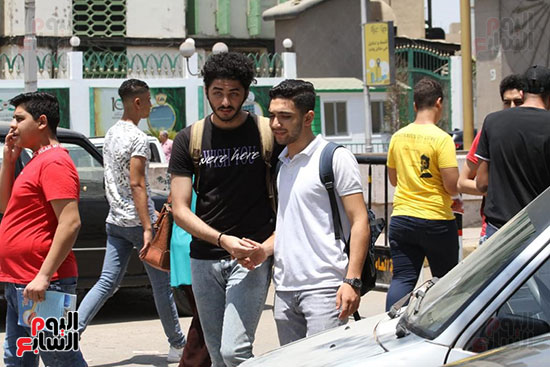 خروج طلاب الثانوية العامة (9)