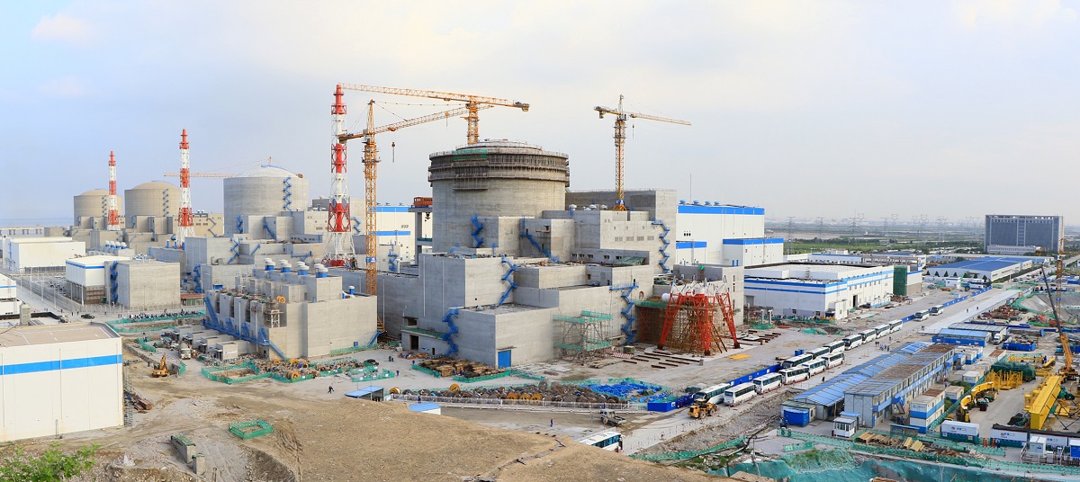 مفاعل نووى صينى يتم بناؤه بمعرفة شركة روس أتوم
