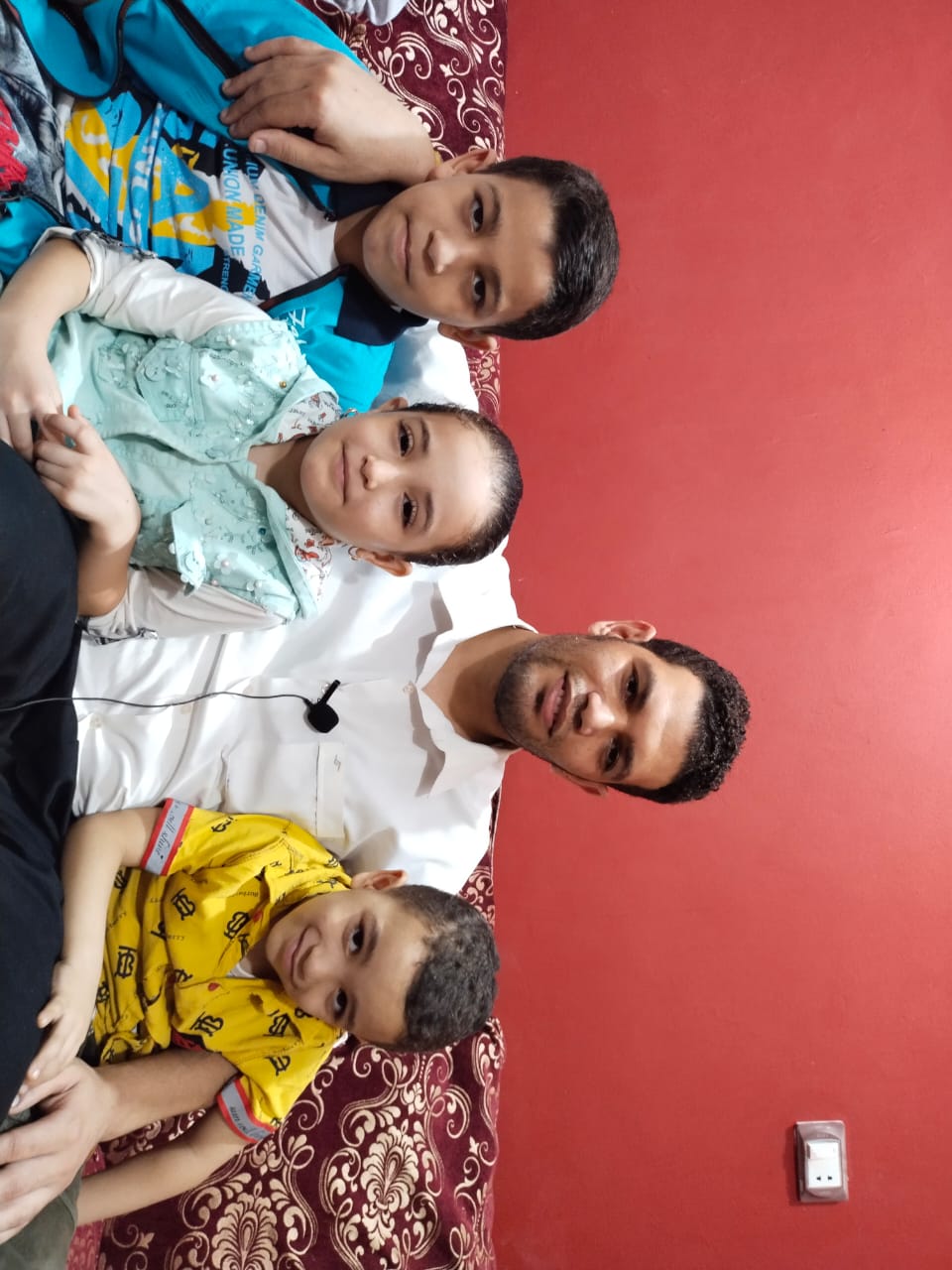 محمد وأطفاله
