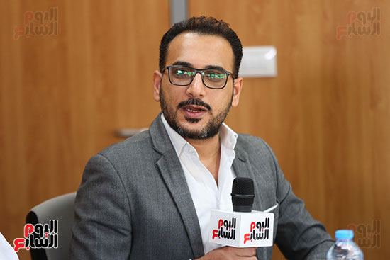 تامر إسماعيل رئيس تحرير تلفزيون اليوم السابع