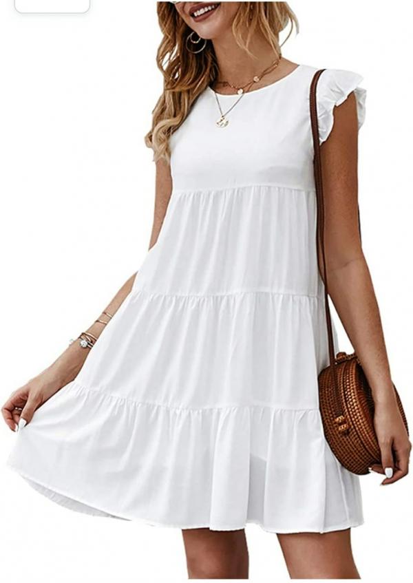 الفستان الأبيض
