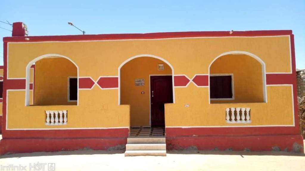 احد منازل سكن كريم بقرية بهي الدين في سيوة