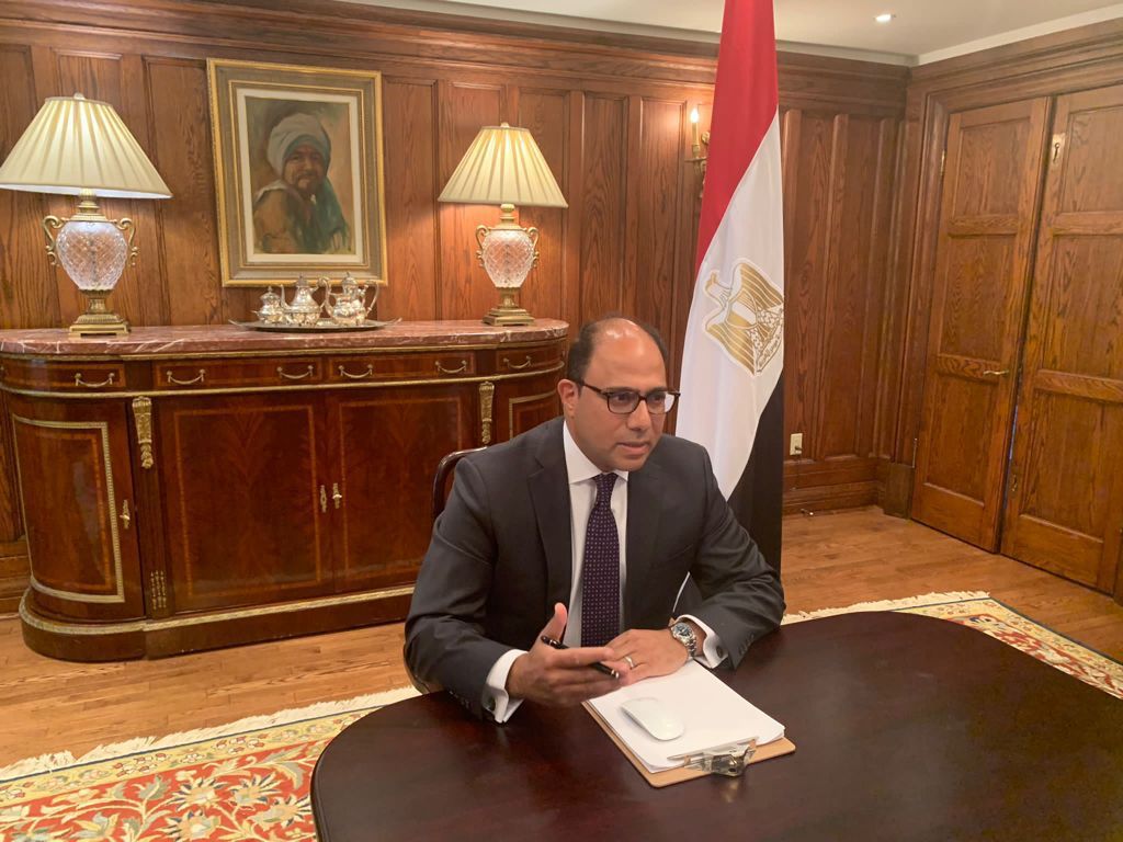 سفارة مصر بكندا تنظم ندوة عن الرسالة الوطنية للجاليات فى الخارج (4)