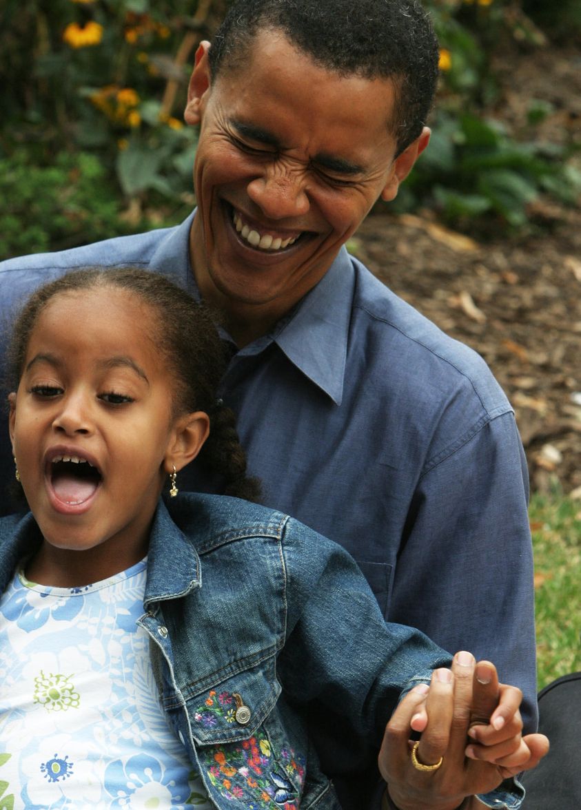 اوباما يحتفل بابنته