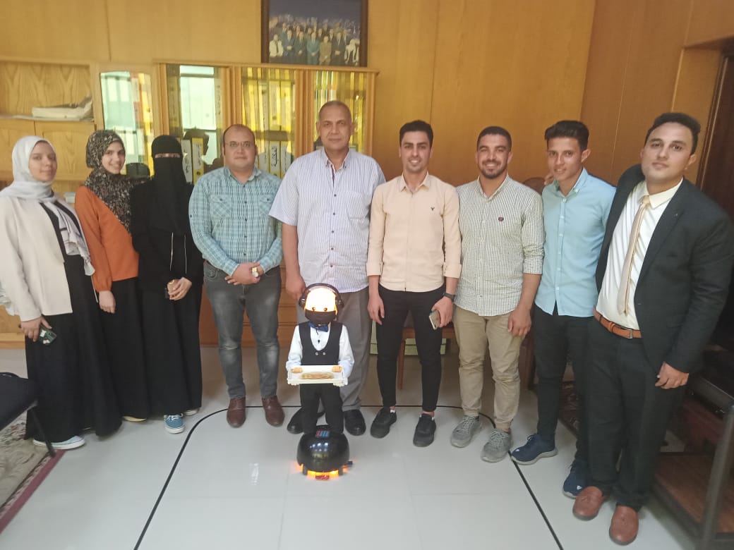 الروبوت زيكو مشروع تخرج طلاب حاسبات كفر الشيخ  (3)