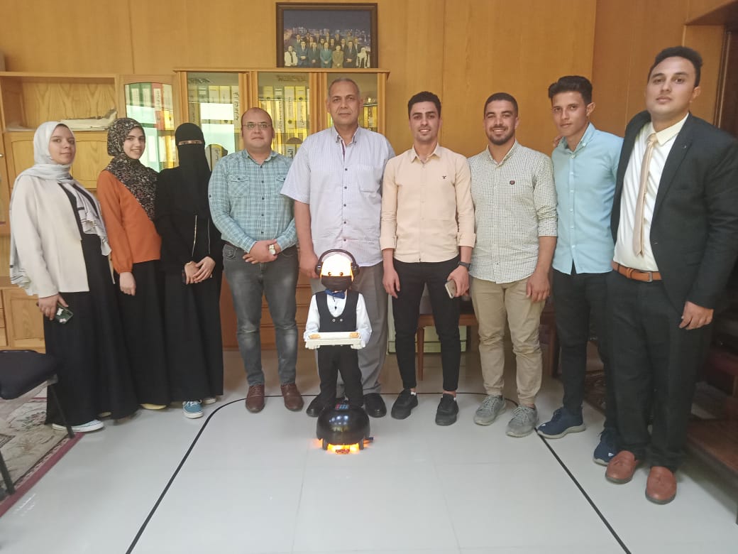 الروبوت زيكو مشروع تخرج طلاب حاسبات كفر الشيخ  (1)