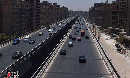 رئيس الوزراء يتفقد أعمال تنفيذ محور ترسا  (1)