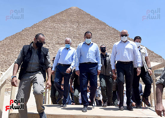 رئيس الوزراء يتفقد المتحف المصرى الكبير  (36)