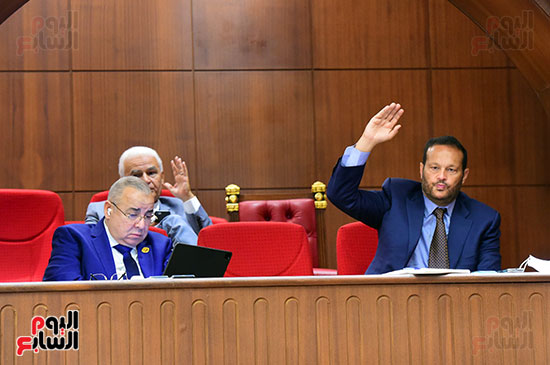 جلسة مجلس الشيوخ برئاسة المستشار عبد الوهاب عبد الرزاق رئيس المجلس  (8)