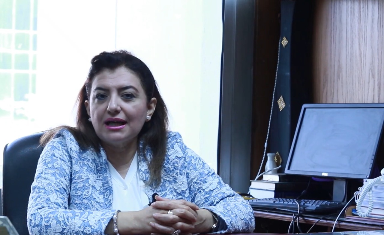 الدكتورة هالة المنوفي، عميد كلية طب وجراحة الفم والأسنان بجامعة مصر للعلوم والتكنولوجيا