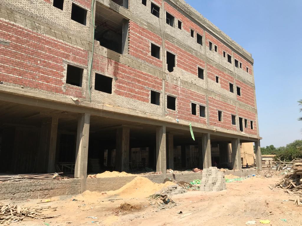  أعمال انشاء مستشفى السنطة المركزى (9)