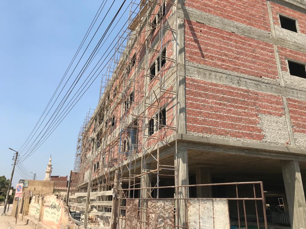  أعمال انشاء مستشفى السنطة المركزى (3)
