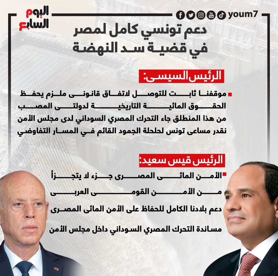 دعم تونسي كامل لمصر