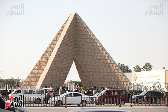 استعدادات جنازة جيهان السادات (5)