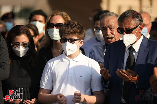 جنازة السيدة جيهان السادات  (19)