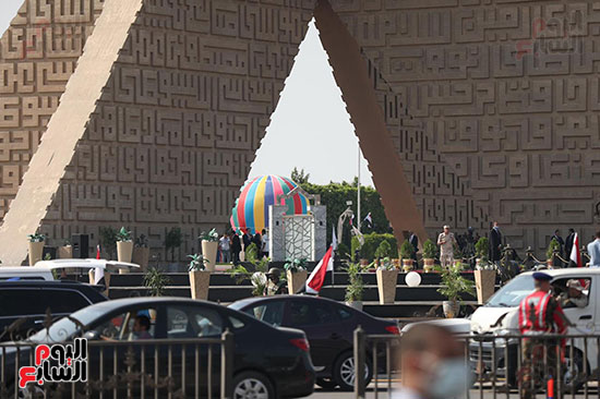 استعدادات جنازة جيهان السادات (4)