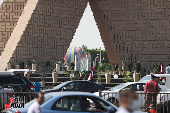 استعدادات جنازة جيهان السادات (6)