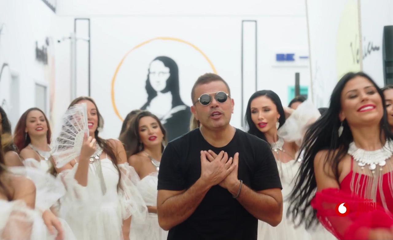 عمرو دياب فى الكليب الجديد عمرو دياب فى الكليب الجديد
