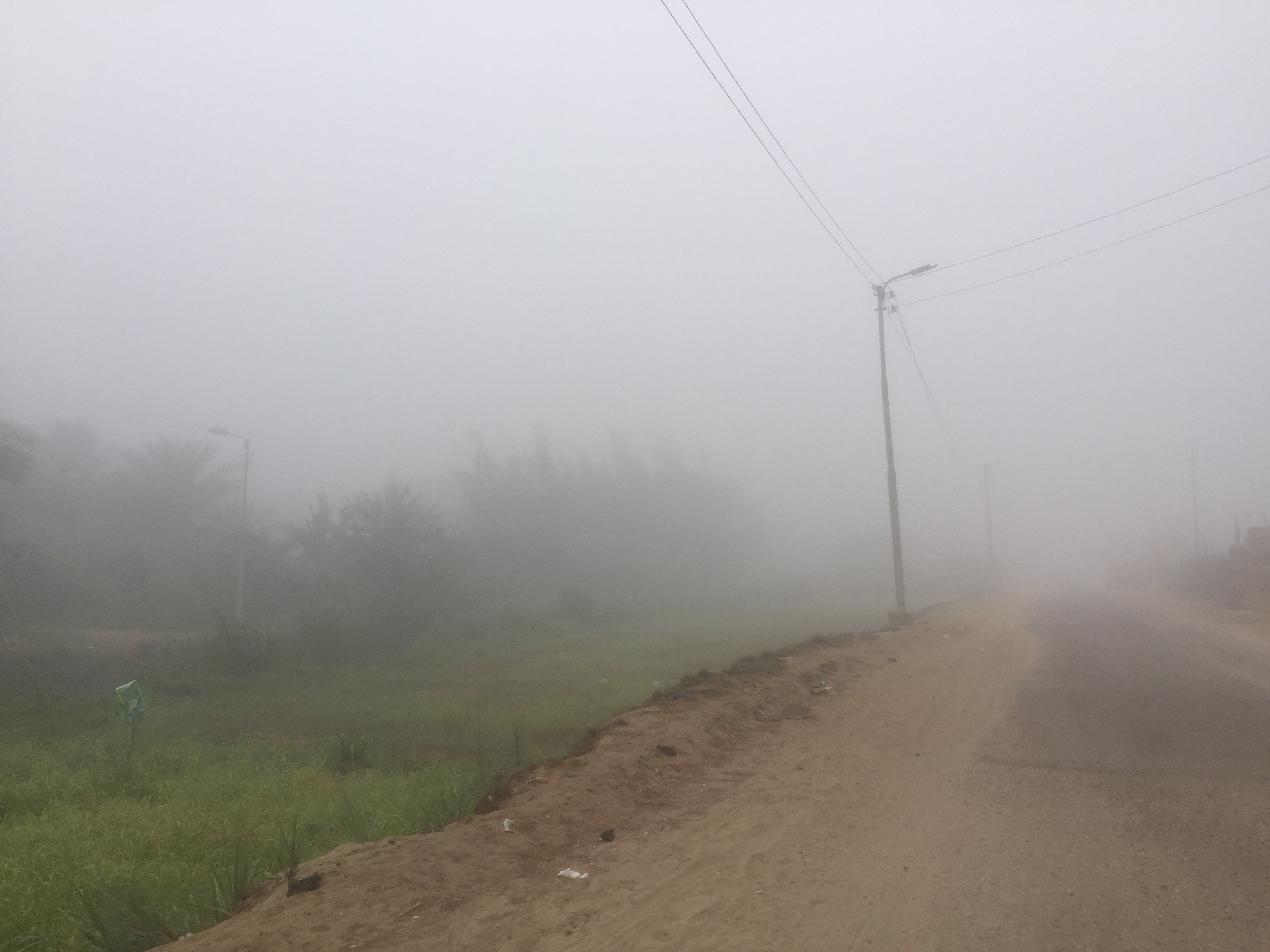 شبورة كثيفة بطريق القاهرة الاسماعيلية (3)