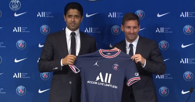 ميسي وناصر الخليفي