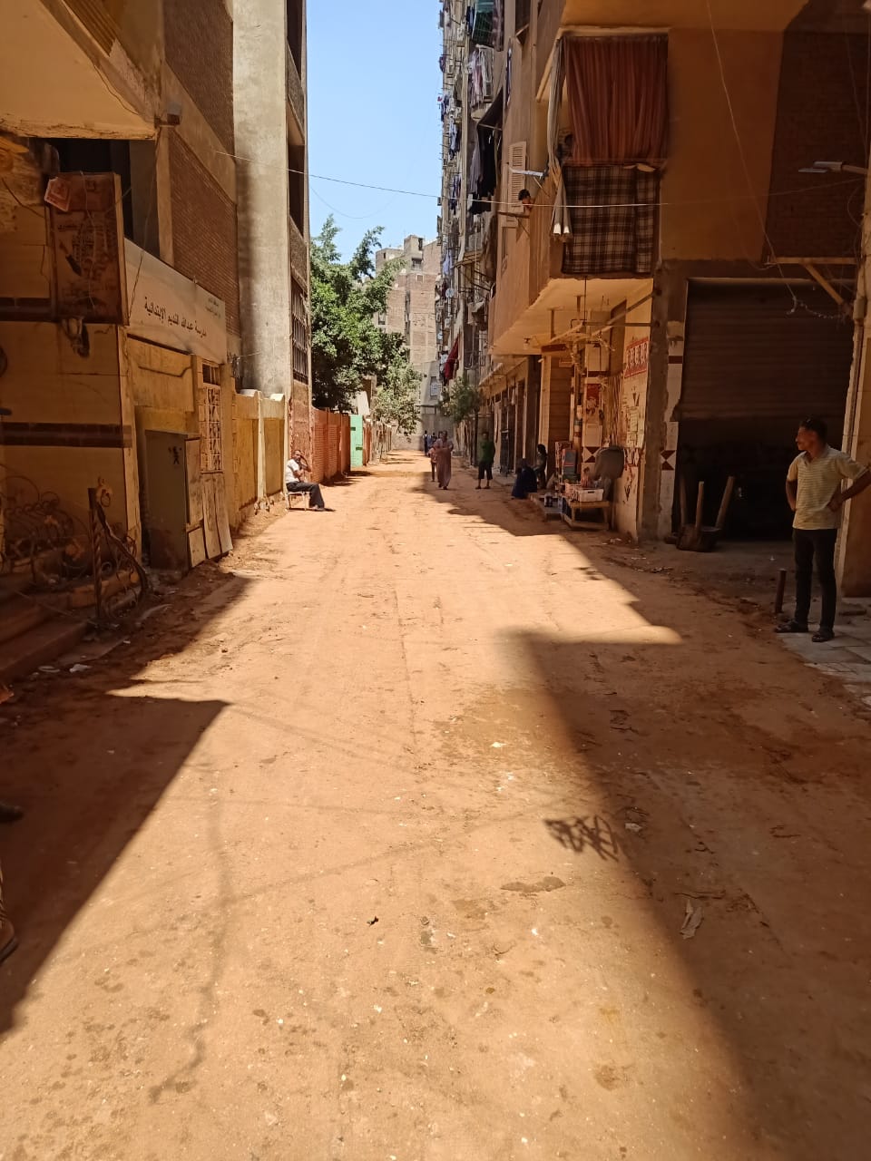 تجهيز شارع البطلة فريال عبد العزيز بالمطرية (12)