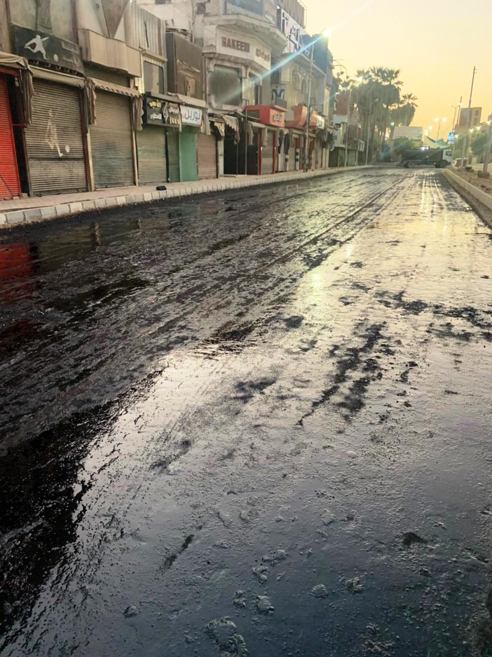 البدء في أعمال رصف موقع كوبري الثقافة (9)