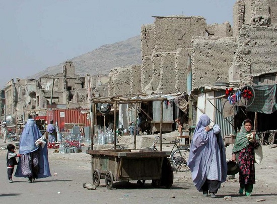 أفغان في كابول عقب أحداث 11 سبتمبر